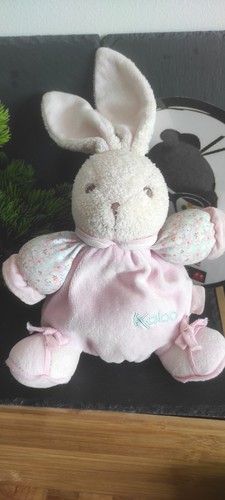 Plush blanket rabbit ball pink