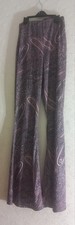Misguided Flared Hippie Boho Leggings Women Size 10 Bell Bottoms Boho