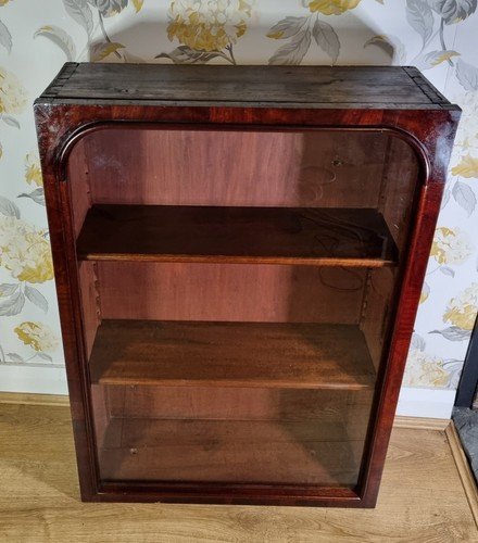 Vintage mahogany display - vintage,
