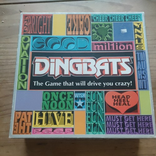 Dingbats vintage board game - vintage,