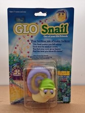 New Vintage 1980's Glow Glo Friends Unopened Glow Snail
