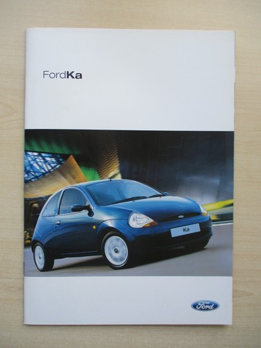 Ford sales brochure - ford, ka