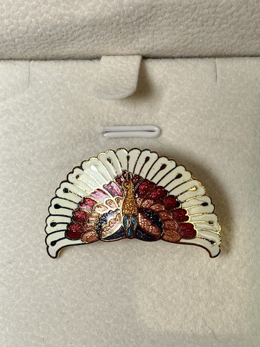 Vintage cloisonné white - vintage,