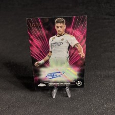 Federico Valverde Black Lazer Auto /199 | Topps Chrome UCC 2023/24 Real Madrid