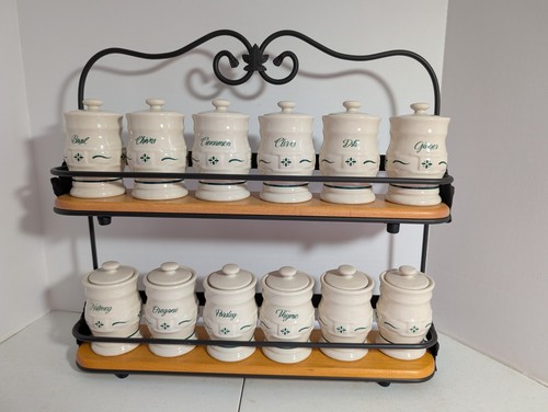 Longaberger wrought iron spice - longaberger,