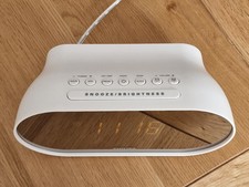 Philips AJ2000/05 Clock Radio FM LED Digital Display Tuning / Alarm - White