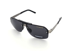 Polarized Porsche Square Metal