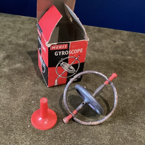 Vintage toy gyroscopic - gyroscopic, by