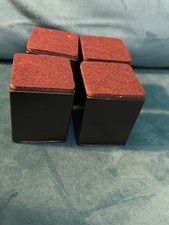 BNIB pack of 4 bed and furniture square risers add 3 " self adhesive - CG BA9