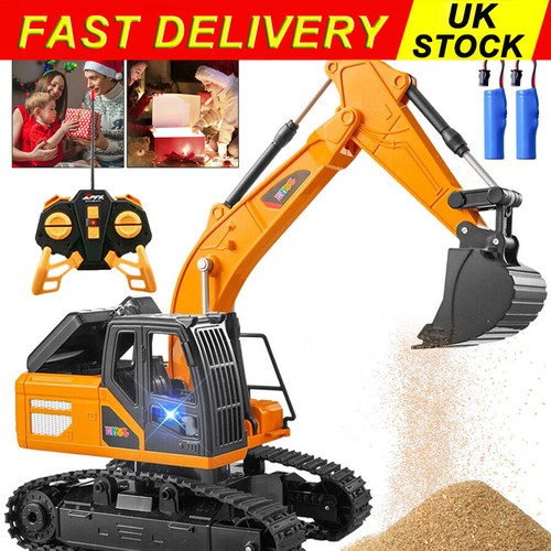 Remote control excavator - control,