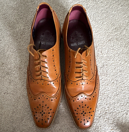 Marc darcy men brown leather - brown,