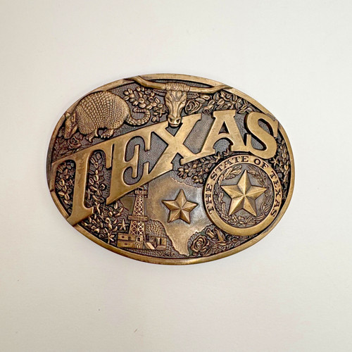 Vintage texas solid brass - vintage,