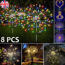 8X 150LED Solar Power Firework
