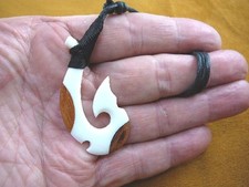 (B-25-F) Maori style fish HOOK