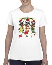 Xmas TShirt Boxer Dog Xmas Shirt Christmas T-Shirt Xmas T Shirt Stocking Filler