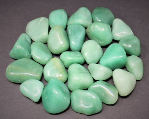 Green aventurine tumbled - green,