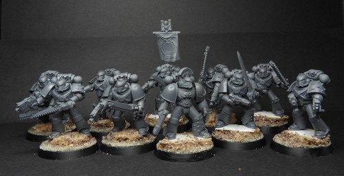 Space marines with - 10,