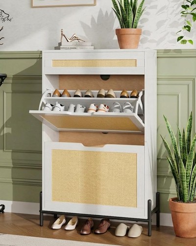 Narrow shoe storage cabinet - shoe,