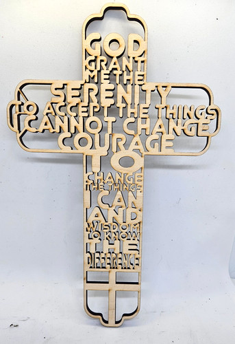 Wooden cross god - wooden,