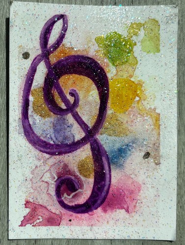 Aceo original painting - aceo,