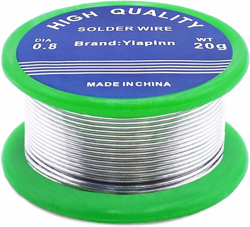 Solder 8mm wire lead - solder,0.8mm,