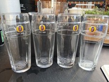 4  X NEW FOSTERS PINT GLASSES