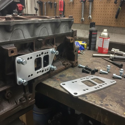 Swap motor mounts - ls, adapter