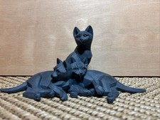 Border Fine Art Cubist Cats