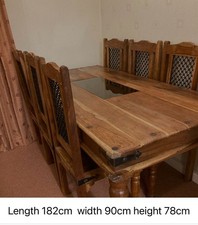 Sheesham Furniture Set Dining