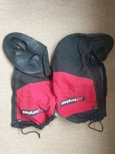 BERGHAUS YETI ATTAK GORETEX WATERPROOF GAITERS SIZE Medium Red