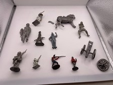 Job Lot of Unpainted Wargaming Metal Vintage Miniature Figures / Soldiers