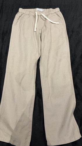 Top man linen pants beige - man,