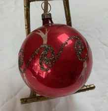 Antique Glass Christmas Tree