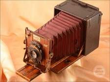 Sanderson  Double Extension Tessar 150mm f6.3 Quarter Plate Camera  - VGC - 1124