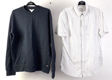 M&S Men's White Striped
