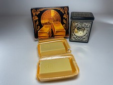 Vintage Avon Tin Litho Safe