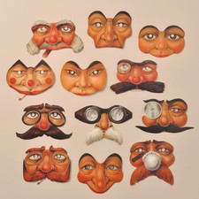Mamelok Edwardian Mini Masks