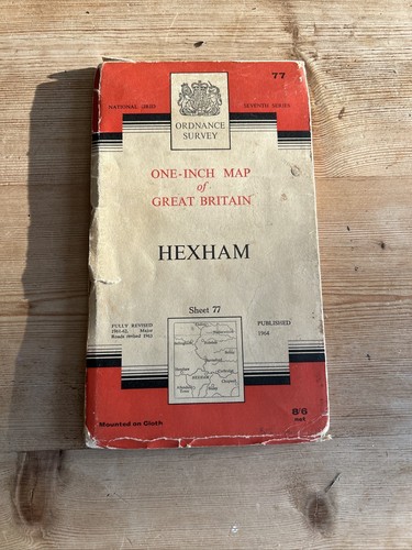 Hexham ordnance survey - ordnance, seventh
