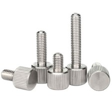 Knurled Stainless Steel Thumb