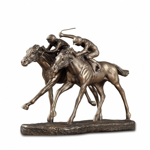 Horse sculpture cold cast - horse,