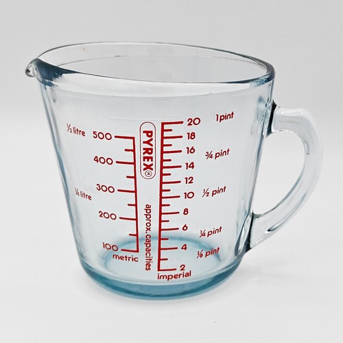 Vintage jaj pyrex pint glass - jaj,