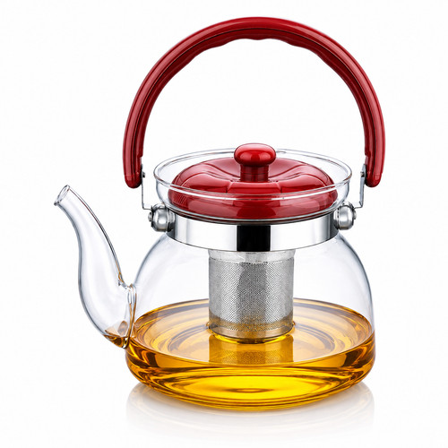 1800ml glass tea coffee pot - &,