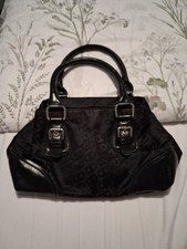 Black Hand Bag From Debenhams 29cm x 17cm Good Condition