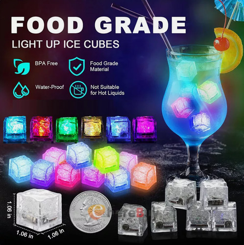 Light ice cubes multi - light, up