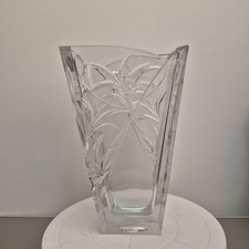 Heavy Lead Crystal Vase