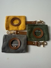 Pet Dog Puppy Canvas Poo Bag Holder Dispenser with Clip X100 whosale Bulk