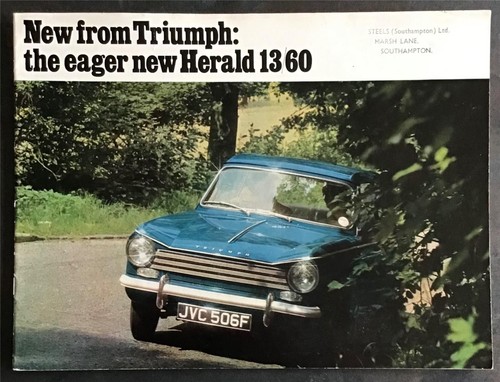 Triumph herald car - triumph, sales