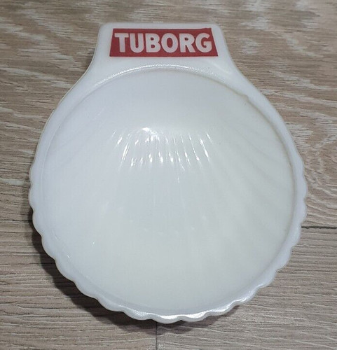 Tuborg vintage shell ashtray - tuborg,