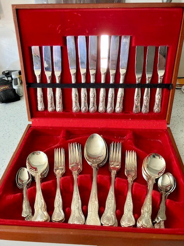 Vintage silver plated kings - plated,