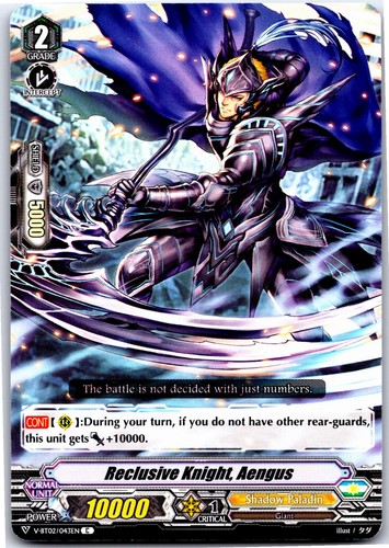Reclusive knight aengus - knight,,